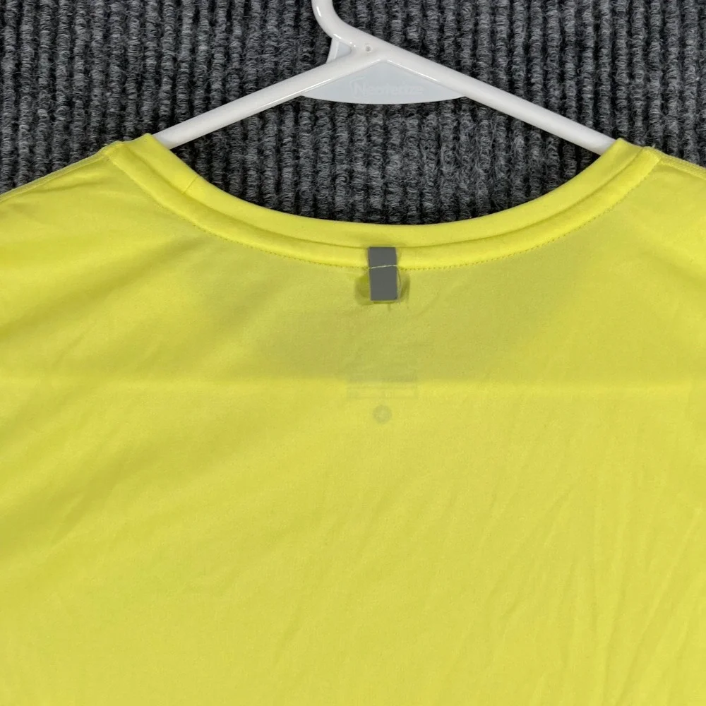 Nike Shirt Womens Small Neon Green Short Sleeve Dri Fit Active Casual Workout